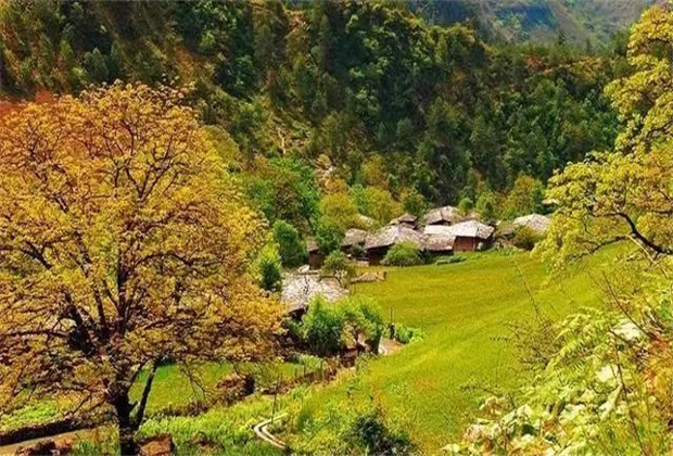 怒江旅游：怒江古鎮(zhèn)、古村的秋色分享